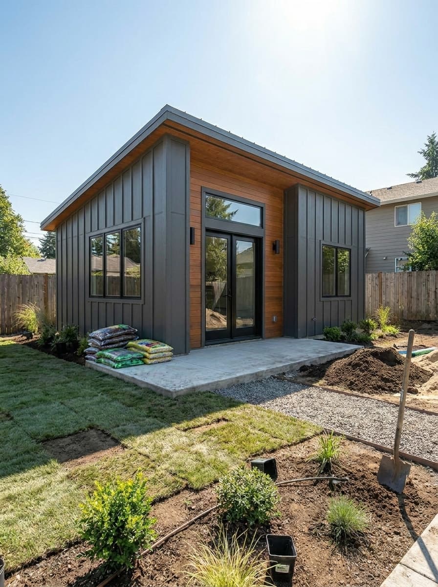 Completed ADU after construction by ADU Build LA